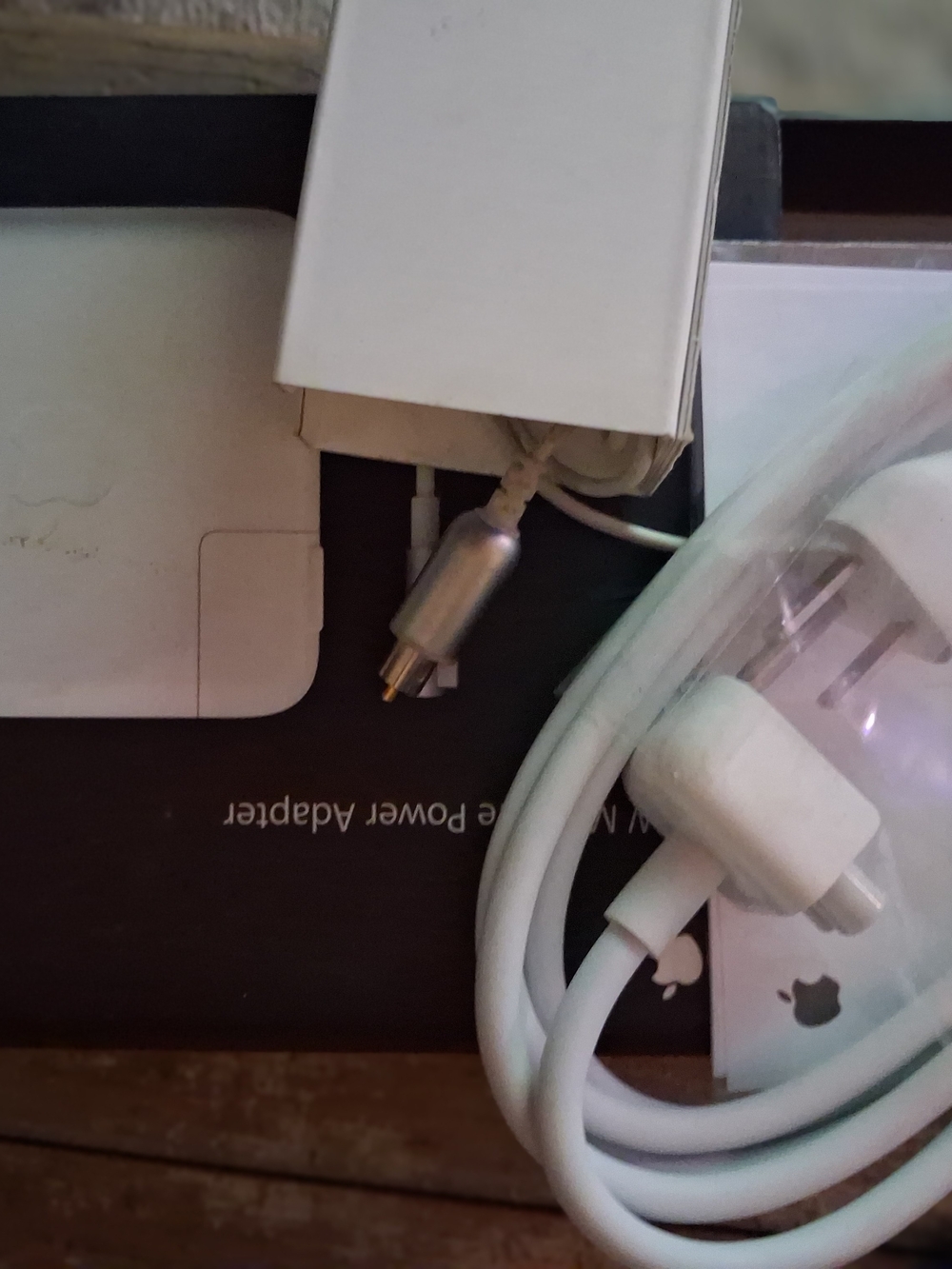 White USB Power Adapter and Cable Set